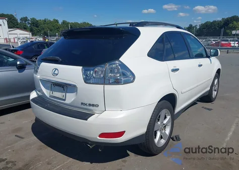 2008 Lexus Rx 350 z USA, uszkodzony, nr VIN 2T2GK31U98C043843